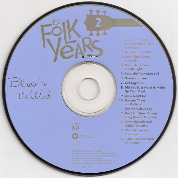 Various - The Folk Years Blowin' In The Wind (2xCD, Comp) (Mint (M)) - Image 4