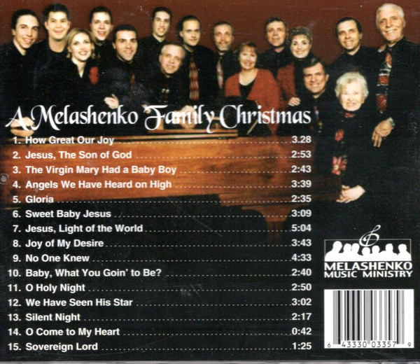 The Melashekno Family - A Melashenko Famlily Christmas (CD) (Near Mint (NM or M-)) - Image 2