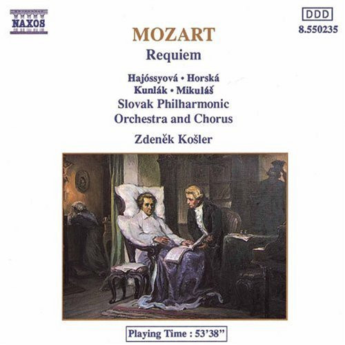 Wolfgang Amadeus Mozart - Magdaléna Hajóssyová, Jaroslava Horská, Jozef Kundlák, Peter Mikuláš, Slovak Philharmonic Orchestra, Slovak Philharmonic Chorus, Zdeněk Košler - Requiem (CD, Album) (Near Mint (NM or M-))