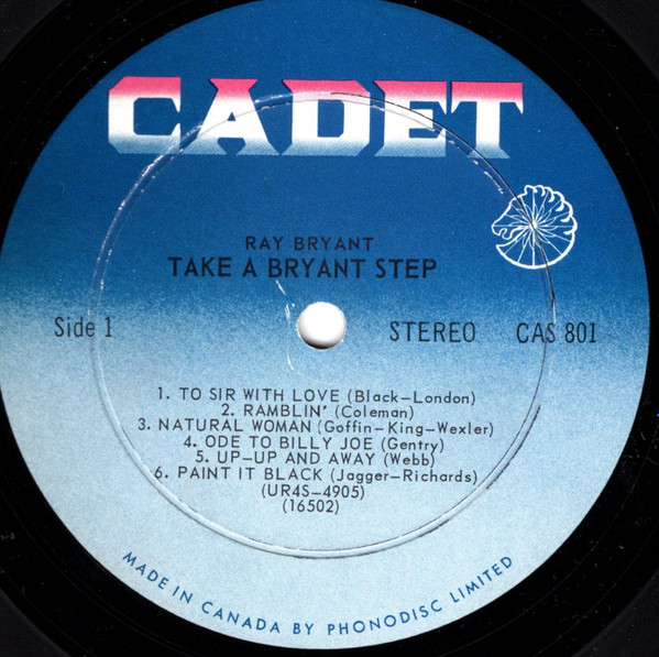 Ray Bryant - Take A Bryant-Step (LP, Album) (Very Good Plus (VG+)) - Image 3
