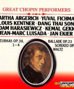 Frédéric Chopin, Martha Argerich, Yuval Fichman, Louis Kentner, Dang Thai Son, Adam Harasiewicz, Kemal Gekić, Jean-Marc Luisada, Jan Ekier - Great Chopin Performers (CD, Comp) (Mint (M))