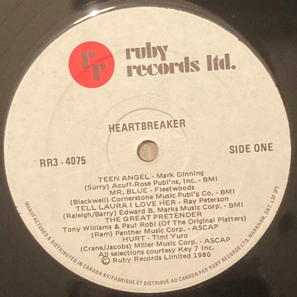 Various - Heartbreaker (LP, Comp) (Mint (M)) - Image 3