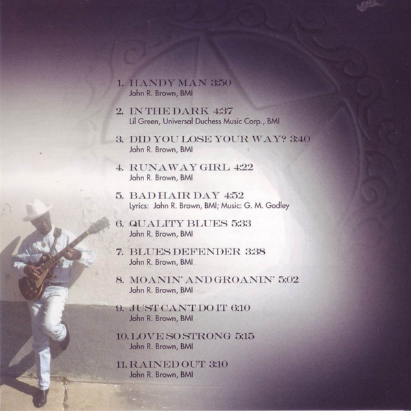 Texas Johnny Brown - Blues Defender (CD, Album) (Near Mint (NM or M-)) - Image 5