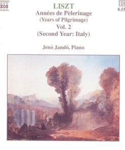 Franz Liszt, Jenö Jandó - Années de Pèlerinage - Vol. 2 (CD, Album) (Mint (M))