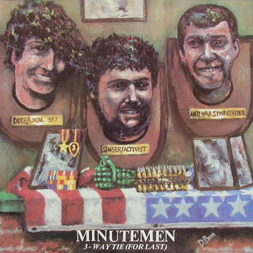 Minutemen - 3-Way Tie (For Last) (LP, Album) (Very Good Plus (VG+))