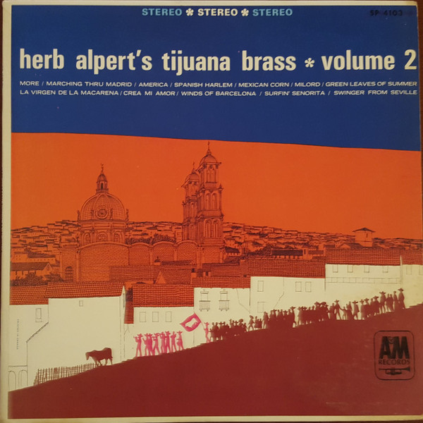 Herb Alpert & The Tijuana Brass - Volume 2 (LP, Album) (Near Mint (NM or M-))