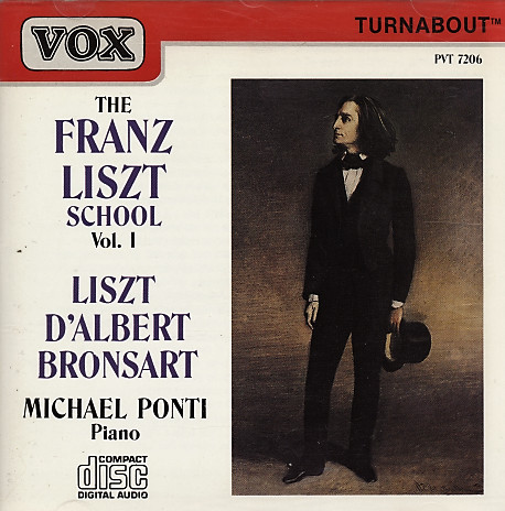 Franz Liszt, Eugen D'Albert, Hans Bronsart Von Schellendorf, Michael Ponti, Südwestdeutsches Kammerorchester, Orchestra Of Radio Luxembourg, Westfälisches Sinfonieorchester, Paul Angerer, Pierre Cao, Richard Kapp - The Franz Liszt School Volume I (CD, Album, RE) (Near Mint (NM or M-))