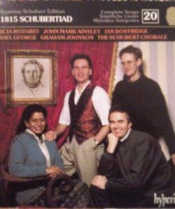Franz Schubert - Patricia Rozario, John Mark Ainsley, Ian Bostridge, Michael George (3), Graham Johnson (2), The Schubert Chorale - An 1815 Schubertiad (CD) (Near Mint (NM or M-))