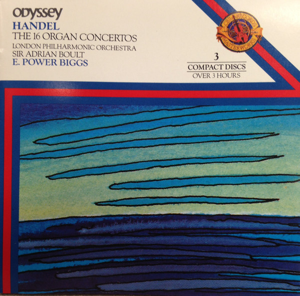 Georg Friedrich Händel, London Philharmonic Orchestra, Sir Adrian Boult, E. Power Biggs - The 16 Organ Concertos (3xCD, Comp) (Near Mint (NM or M-))