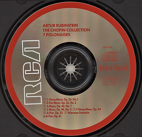 Frédéric Chopin, Arthur Rubinstein - 7 Polonaises (CD, RE, RM) (Near Mint (NM or M-)) - Image 3