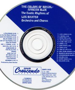 Les Baxter & His Orchestra And Les Baxter Chorus - The Exotic Rhythms Of Les Baxter Orchestra And Chorus - The Colors Of Brazil / African Blue (CD, Comp, RE) (Near Mint (NM or M-)) - Image 5