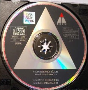 Georg Friedrich Händel - Elizabeth Gale • Marjana Lipovšek • Werner Hollweg • Roderick Kennedy • Kammarkören • Concentus Musicus Wien • Nikolaus Harnoncourt - Messiah (2xCD, Album, RE) (Near Mint (NM or M-)) - Image 4