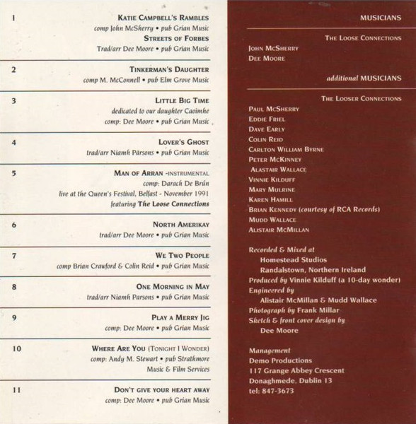 Niamh Parsons - Loosely Connected (CD, Album) (Near Mint (NM or M-)) - Image 4