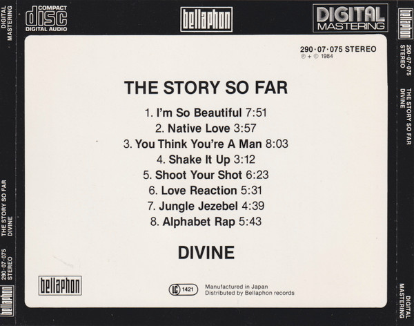 Divine - The Story So Far (CD, Comp) (Near Mint (NM or M-)) - Image 2