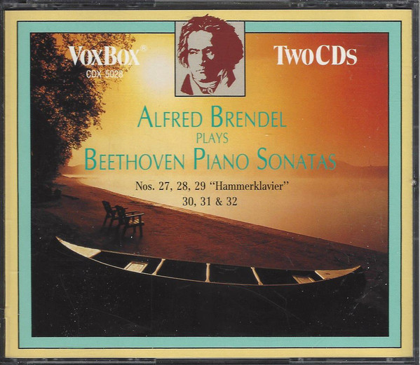 Alfred Brendel • Ludwig van Beethoven - Alfred Brendel Plays Beethoven Piano Sonatas Nos. 27, 28, 29 "Hammerklavier", 30, 31 & 32 (2xCD, Comp, RE, RM) (Near Mint (NM or M-))