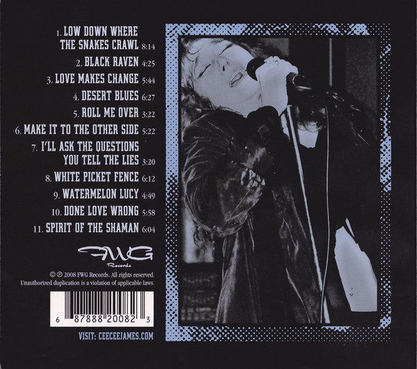 Cee Cee James - Low Down Where The Snakes Crawl (CD, Album) (Mint (M)) - Image 3