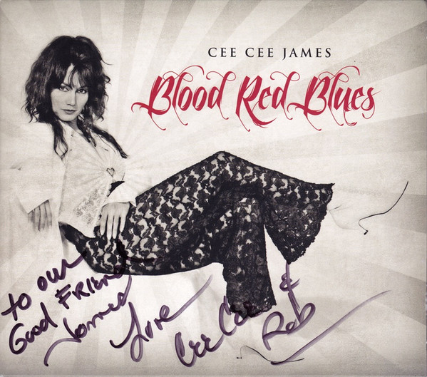 Cee Cee James - Blood Red Blues (CD, Album) (Mint (M))