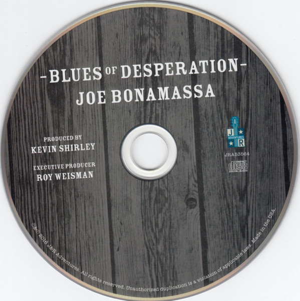 Joe Bonamassa - Blues Of Desperation (CD, Album) (Mint (M)) - Image 3
