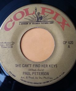 Paul Petersen - She Can't Find Her Keys / Very Unlikely (7", Single) (Near Mint (NM or M-))