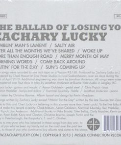 Alternative view of Zachary Lucky - The Ballad Of Losing You (CD, Album, Car) (Near Mint (NM or M-))