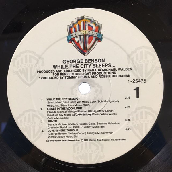 George Benson - While The City Sleeps... (LP, Album, All) (Near Mint (NM or M-)) - Image 3