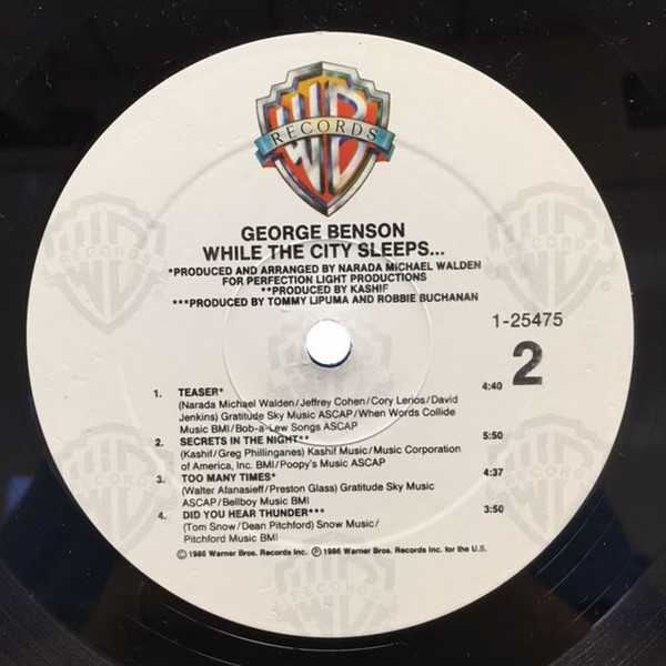George Benson - While The City Sleeps... (LP, Album, All) (Near Mint (NM or M-)) - Image 4