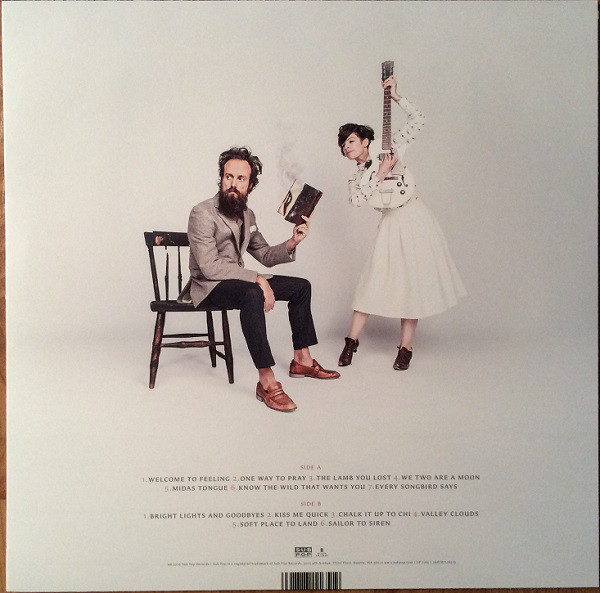 Sam Beam & Jesca Hoop - Love Letter For Fire (LP, Album, Ltd, Smo) (Near Mint (NM or M-)) - Image 2