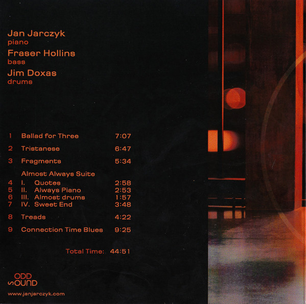 Jan Jarczyk With Fraser Hollins And Jim Doxas - Full Circle (CD, Album) (Mint (M)) - Image 4