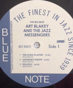 Art Blakey & The Jazz Messengers - The Big Beat (LP, Album, RE, RM, DMM) (Near Mint (NM or M-)) - Image 3