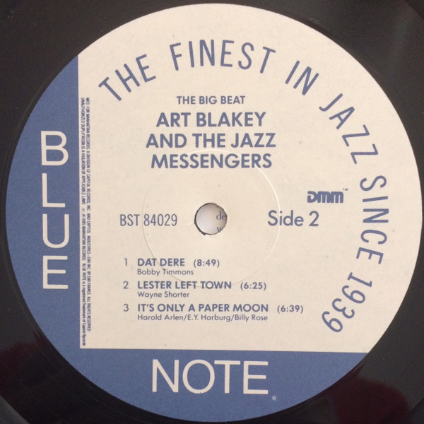 Art Blakey & The Jazz Messengers - The Big Beat (LP, Album, RE, RM, DMM) (Near Mint (NM or M-)) - Image 4
