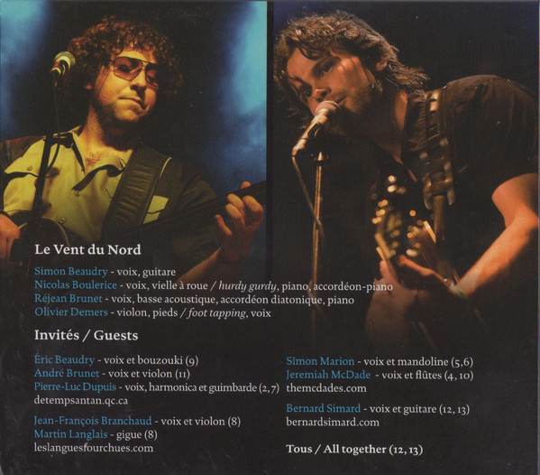 Le Vent Du Nord - Mesdames Et Messieurs! (En Concert À Mémoire Et Racines) (CD, Album) (Near Mint (NM or M-)) - Image 4