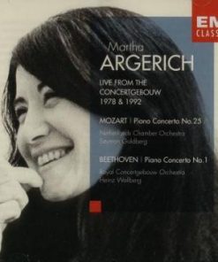 Martha Argerich / Wolfgang Amadeus Mozart, Ludwig van Beethoven - Live From The Concertgebouw 1978 & 1992 (CD, Album) (Mint (M))