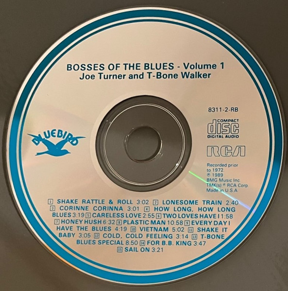 Big Joe Turner And T-Bone Walker - Bosses Of The Blues---Vol.1 (CD, Comp) (Near Mint (NM or M-)) - Image 4