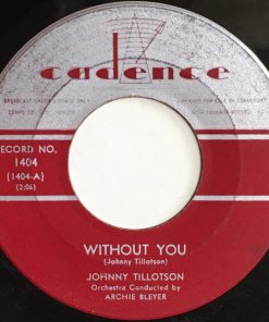 Johnny Tillotson - Without You (7", Single) (Near Mint (NM or M-))