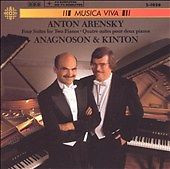 Anton Stepanovich Arensky - Anagnoson & Kinton - Four Suites For Two Pianos (CD, Album) (Near Mint (NM or M-)) - Image 3