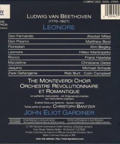 Alternative view of Ludwig van Beethoven, John Eliot Gardiner - Leonore (2xCD, Album) (Near Mint (NM or M-))