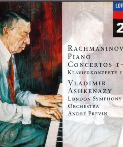 Rachmaninov* - Vladimir Ashkenazy, London Symphony Orchestra, André Previn - Piano Concertos 1-4 (2xCD, Comp, RE, RM) (Near Mint (NM or M-))