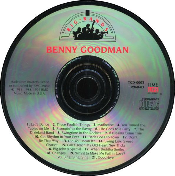 Benny Goodman - Benny Goodman (CD, Comp, RE, RP) (Near Mint (NM or M-)) - Image 4