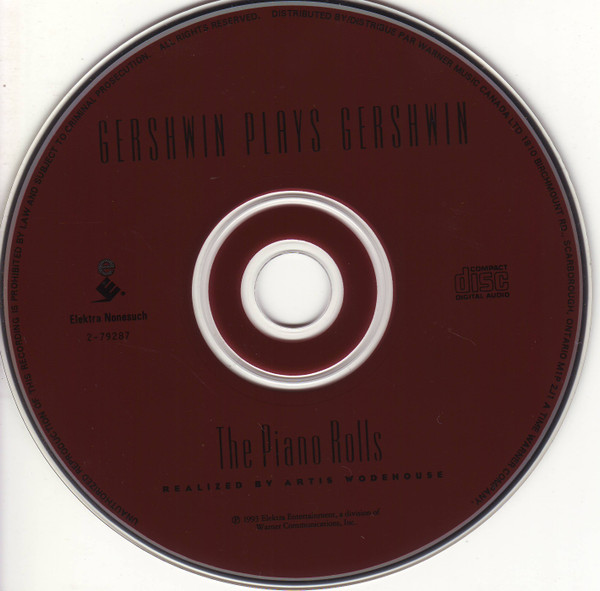 George Gershwin - Plays Gershwin - The Piano Rolls (CD, Album, Comp) (Near Mint (NM or M-)) - Image 5