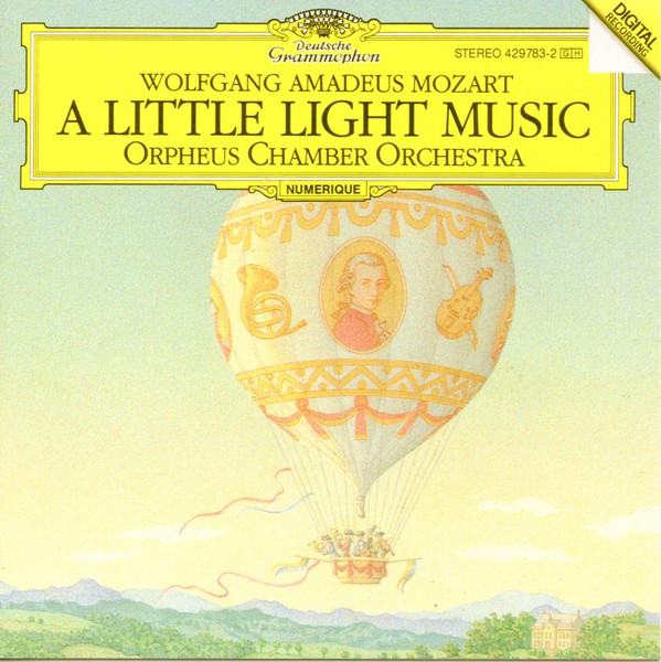 Wolfgang Amadeus Mozart - Orpheus Chamber Orchestra - A Little Light Music (CD, Album) (Near Mint (NM or M-))