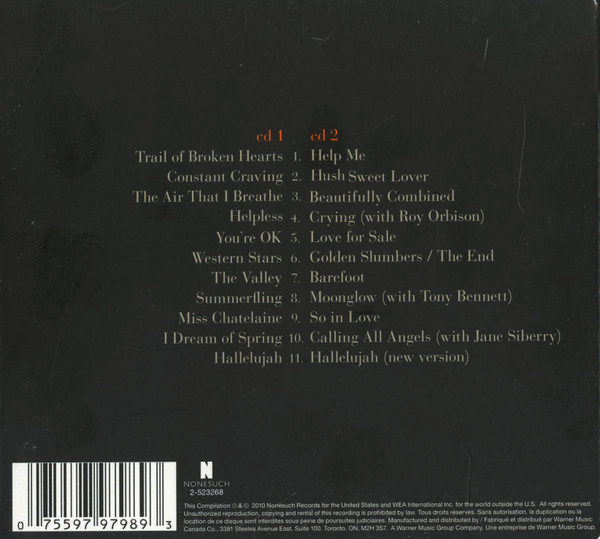 k.d. lang - Recollection (2xCD, Comp) (Mint (M)) - Image 2