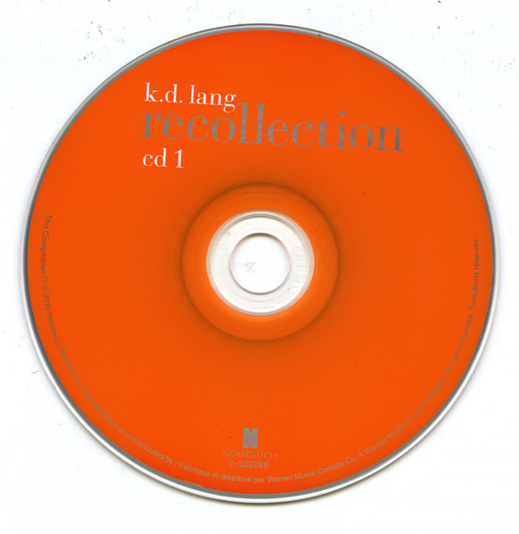k.d. lang - Recollection (2xCD, Comp) (Mint (M)) - Image 3