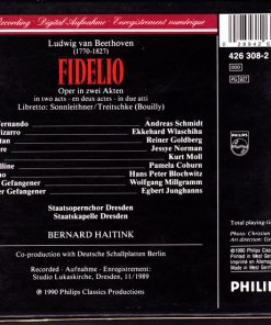 Alternative view of Ludwig van Beethoven - Jessye Norman · Reiner Goldberg · Kurt Moll · Pamela Coburn · Hans Peter Blochwitz · Ekkehard Wlaschiha · Andreas Schmidt (2) · Chor der Staatsoper Dresden, Staatskapelle Dresden, Bernard Haitink - Fidelio (2xCD, Album + Box, Sli) (Near Mint (NM or M-))
