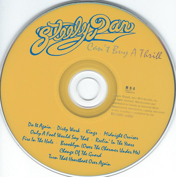 Steely Dan - Can't Buy A Thrill (CD, Album, RE, RM) (Mint (M)) - Image 3