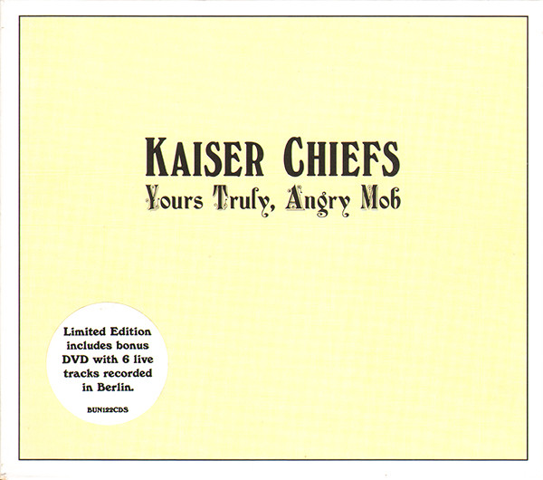 Kaiser Chiefs - Yours Truly, Angry Mob (Ltd, Boo + CD, Album + DVD) (Mint (M))