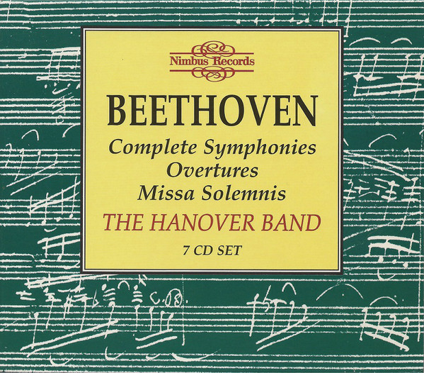 Ludwig van Beethoven, Hanover Band - Complete Symphonies • Overtures • Missa Solemnis (7xCD, Comp, Amb + Box) (Mint (M))