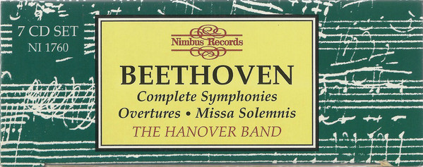 Ludwig van Beethoven, Hanover Band - Complete Symphonies • Overtures • Missa Solemnis (7xCD, Comp, Amb + Box) (Mint (M)) - Image 3