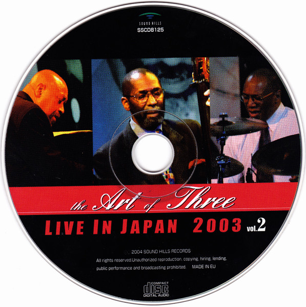The Art Of Three / Billy Cobham Feat. Ron Carter, Kenny Barron - Live In Japan 2003 Vol. 2 (CD, Album) (Near Mint (NM or M-)) - Image 3