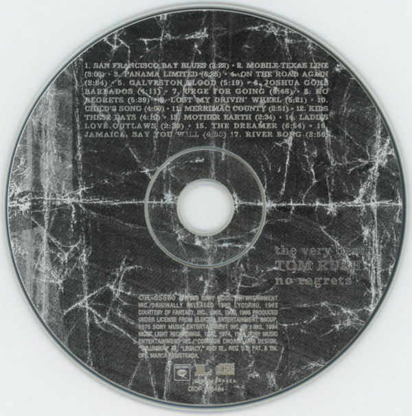 Tom Rush - The Very Best Of Tom Rush: No Regrets (CD, Comp, RM) (Mint (M)) - Image 3