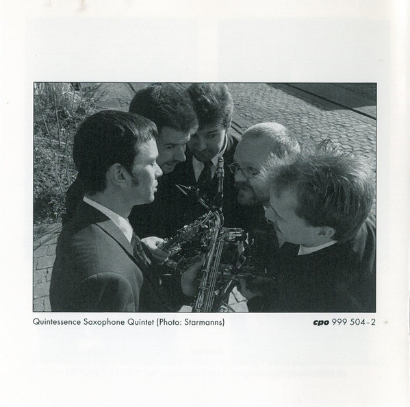 Quintessence Saxophone Quintet - Pupa's Rhapsody (CD, Album) (Mint (M)) - Image 2